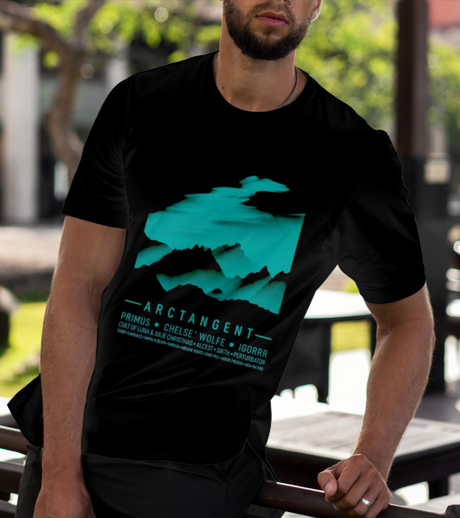 Arctangent Festival Mountains Lineup Primus Chelsea Wolfe Igorr Cult Of Luna Alcest Sikth T-Shirt