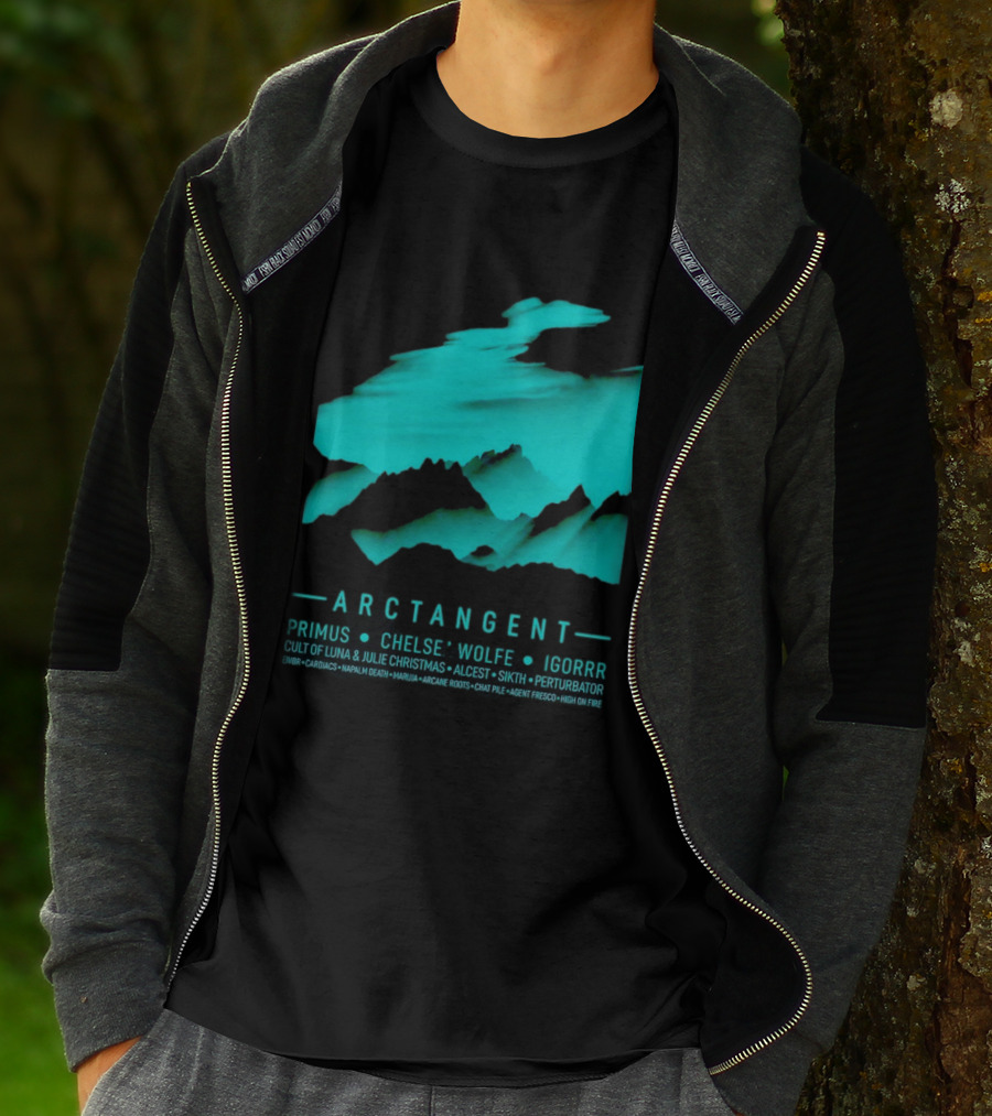 Arctangent Festival Mountains Lineup Primus Chelsea Wolfe Igorr Cult Of Luna Alcest Sikth T-Shirt