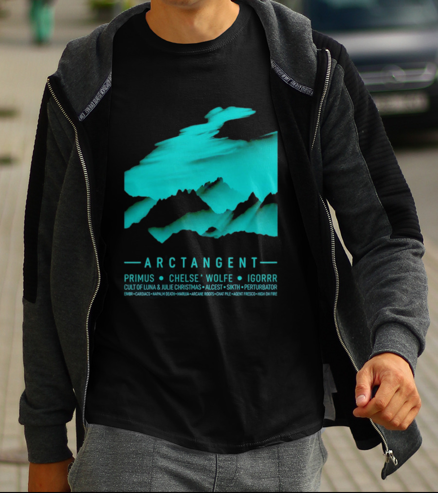Arctangent Festival Mountains Lineup Primus Chelsea Wolfe Igorr Cult Of Luna Alcest Sikth T-Shirt