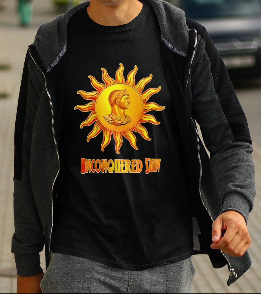 Aurelian Sol Invictus Unconquered Sun Roman Emperor T-Shirt