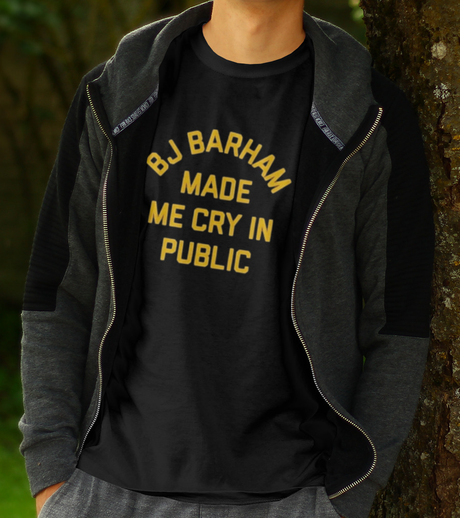 BJ Barham Made Me Cry In Public American Aquarium Band T-Shirt