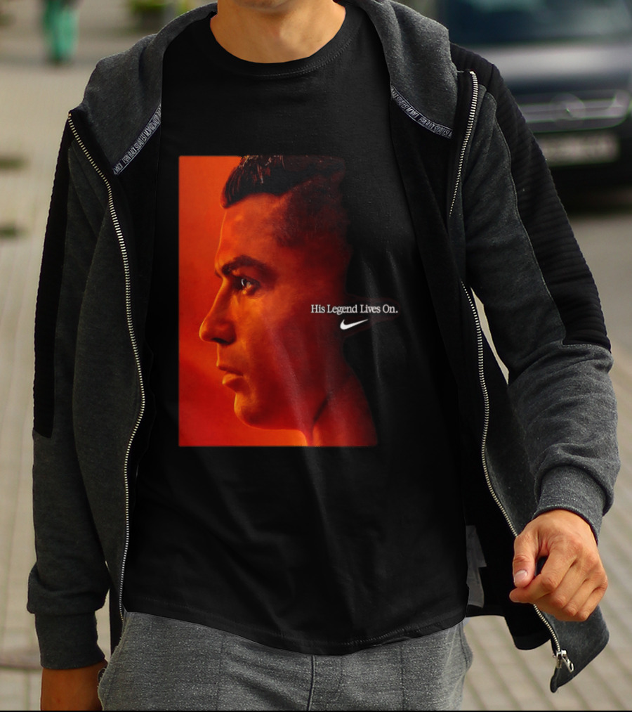 Cristiano Ronaldo His Legend Lives On Nike T-Shirt