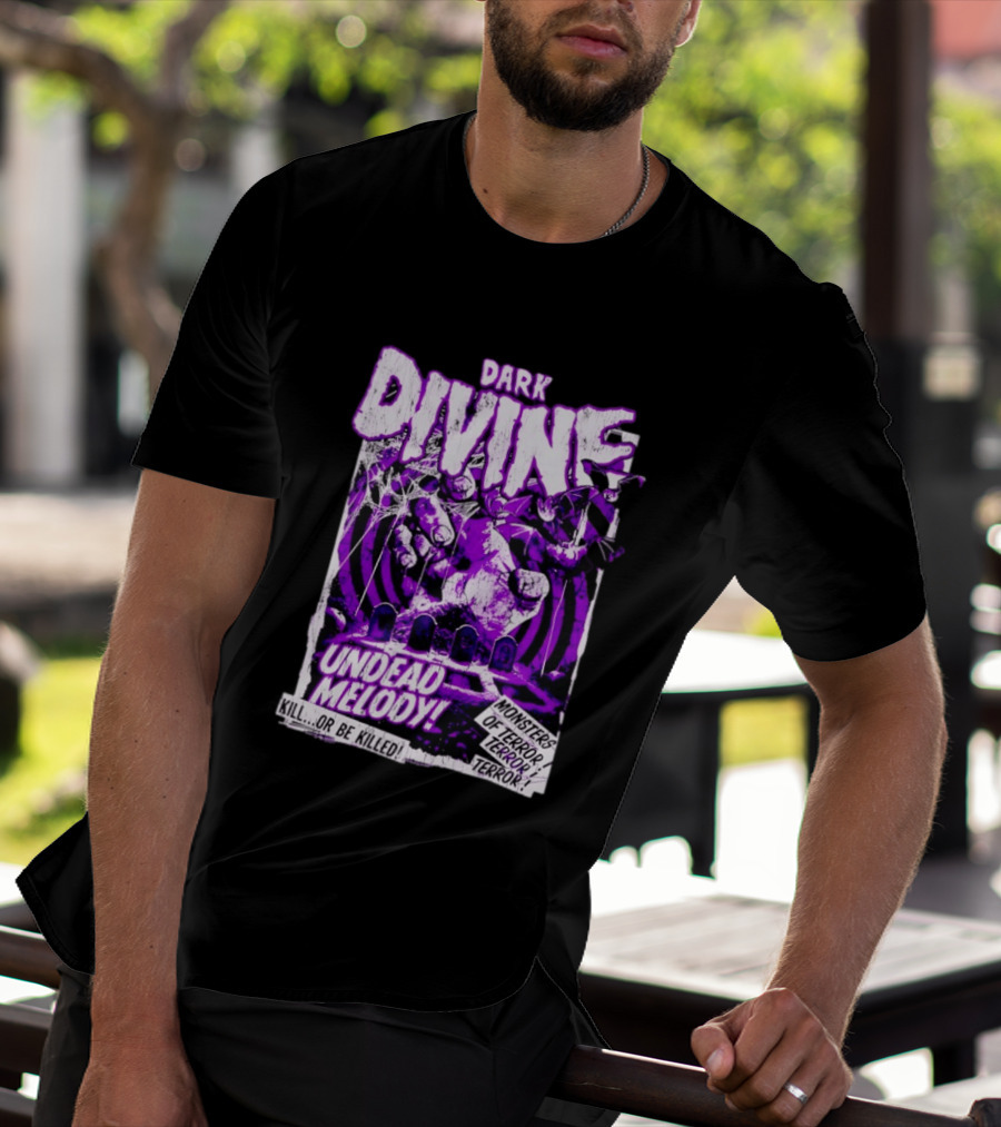Dark Divine Undead Melody Monsters Of Terror Horror T-Shirt