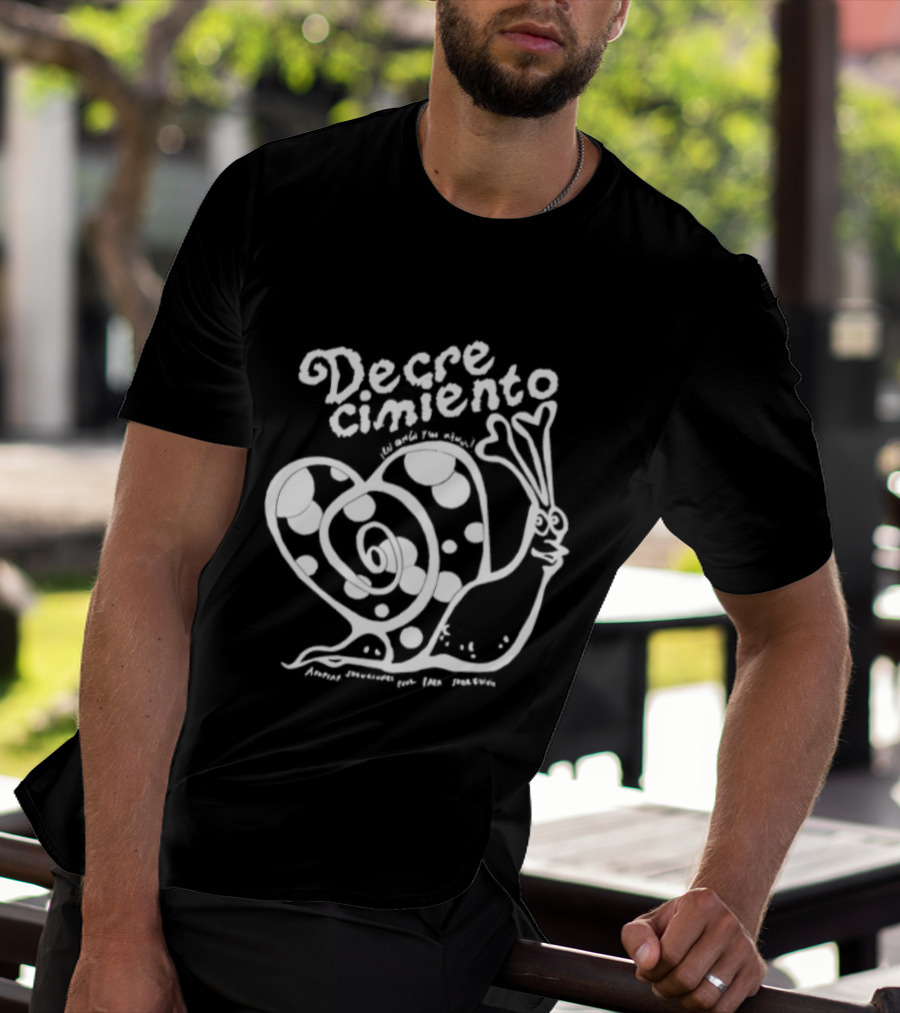 Decrecimiento En Común Caracol Y Corazón Soluciones Para Sobrevivir T-Shirt