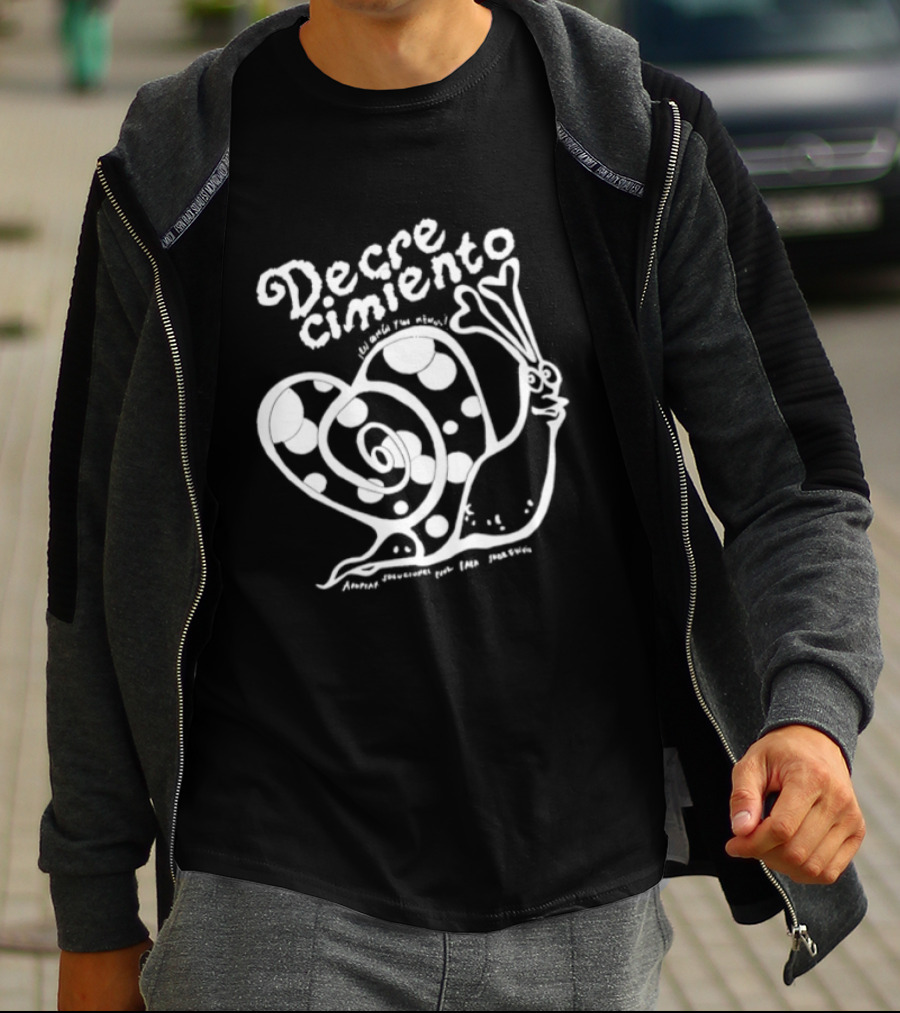 Decrecimiento En Común Caracol Y Corazón Soluciones Para Sobrevivir T-Shirt