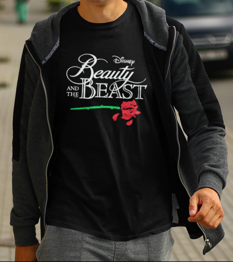 Disney Beauty And The Beast Rose T-Shirt