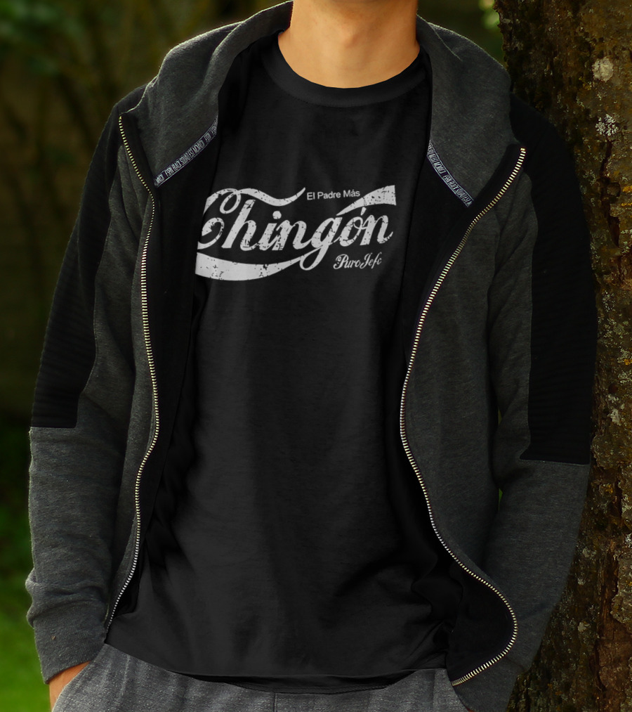 Puro Jefe El Padre Mas Chingon Coca T-Shirt