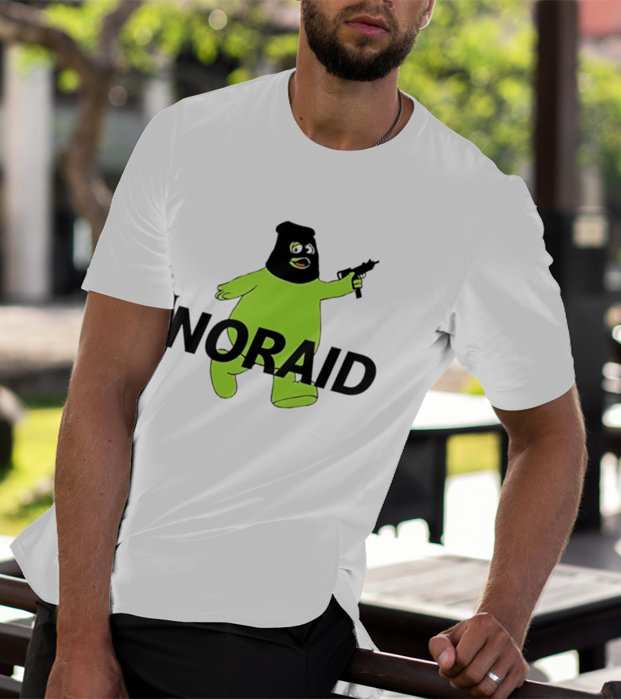 Uncle O'Grimacey Noraid With Green Character And Weapon T-Shirt