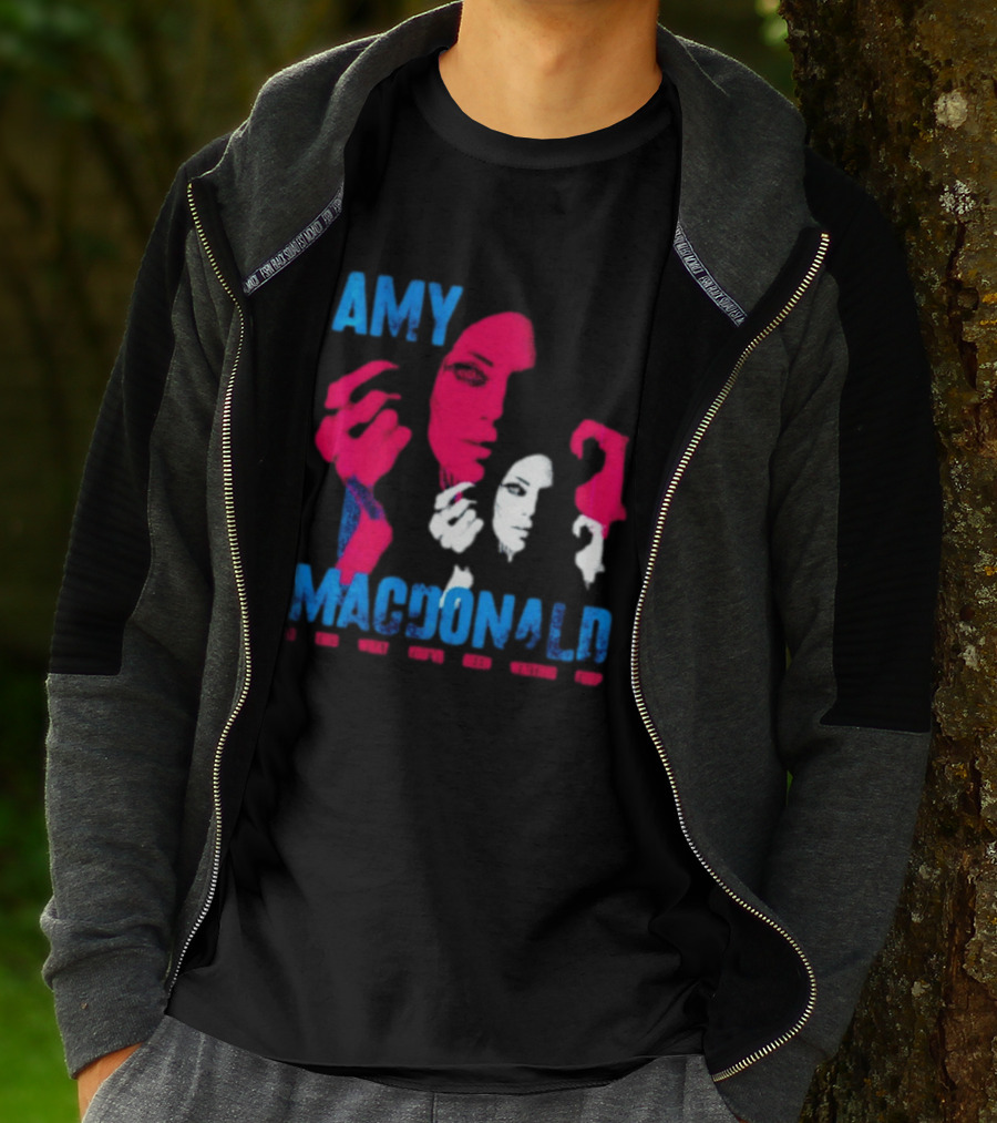 Amy Macdonald Is This What You've Been Waiting For Face T-Shirt