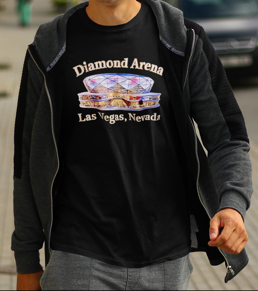 Diamond Arena Las Vegas Nevada Architecture Venue T-Shirt