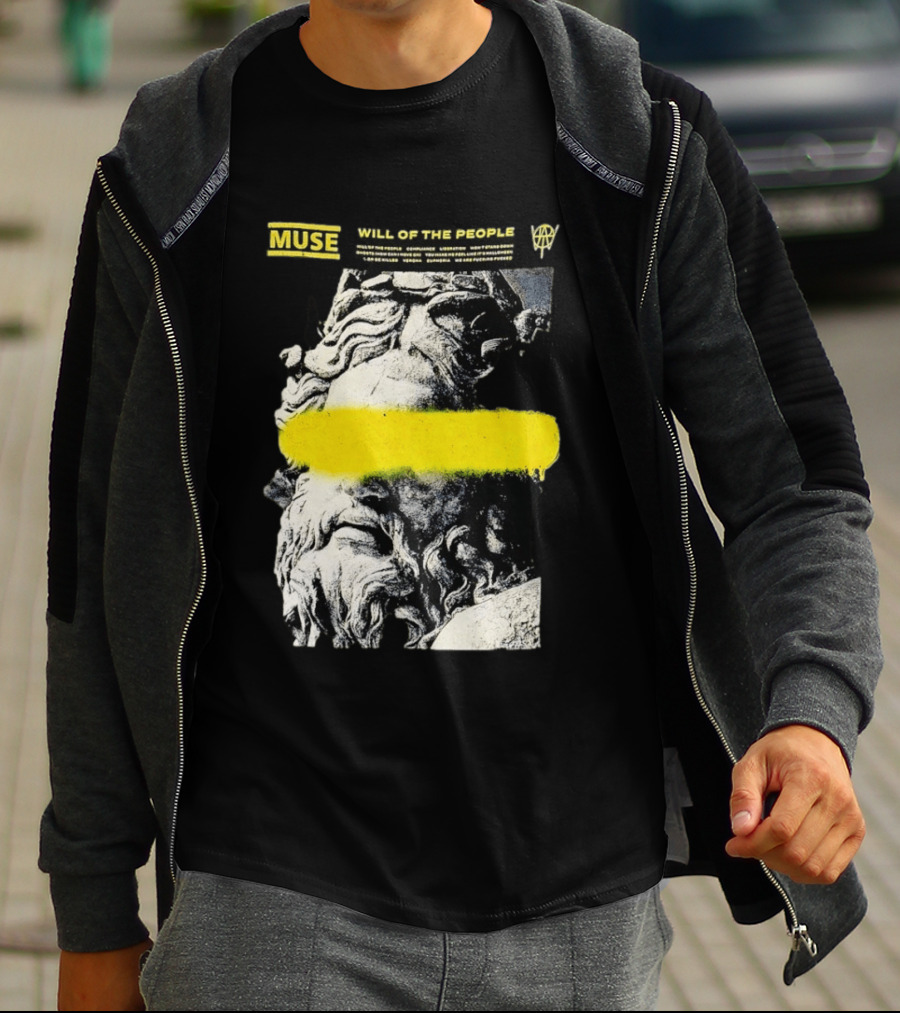 Muse Will Of The People Compliance Obedience Submission Defiance . T-Shirt