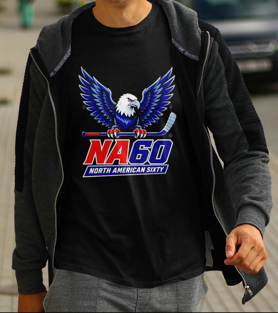 NA 60 North American Sixty Eagle Hockey T-Shirt