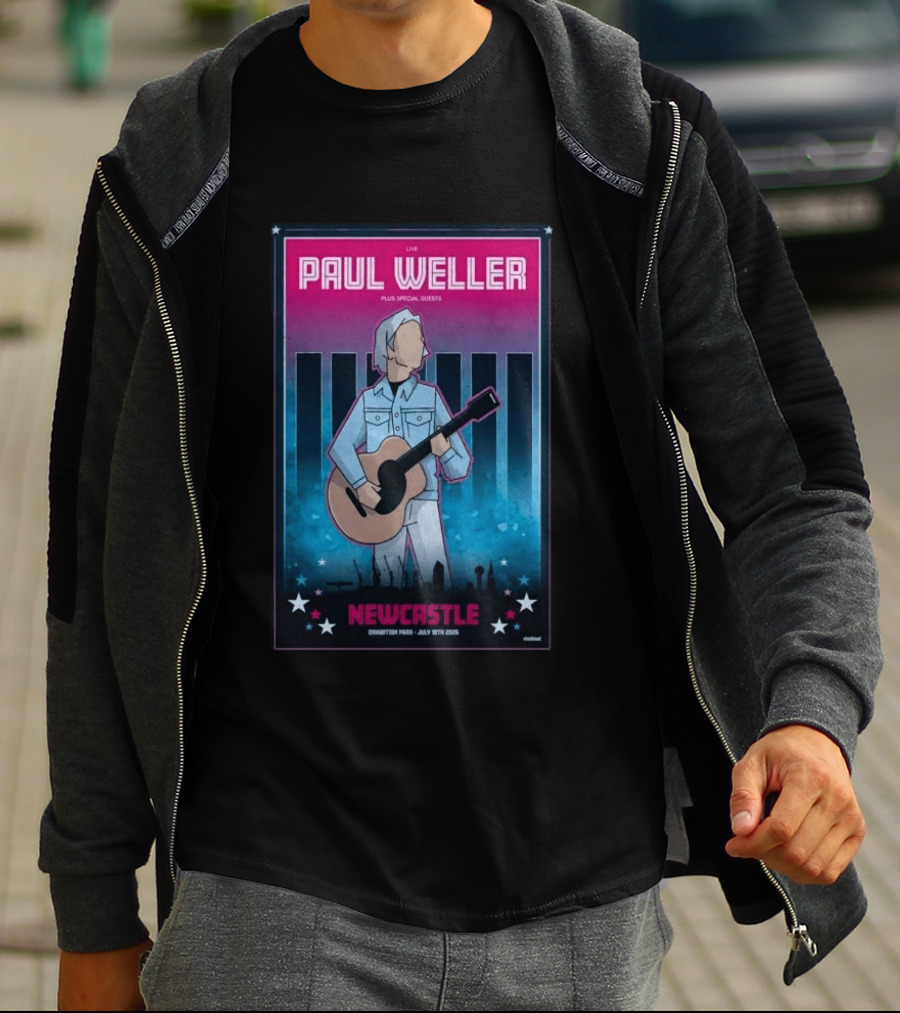 Paul Weller Live Newcastle Exhibition Park July 10 2026 Plus Special Guests T-Shirt