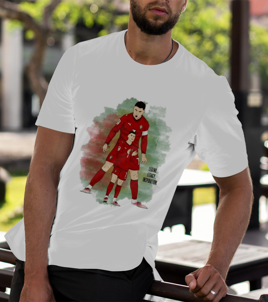 Portugal Cristiano Ronaldo 7 Legend Legacy T-Shirt