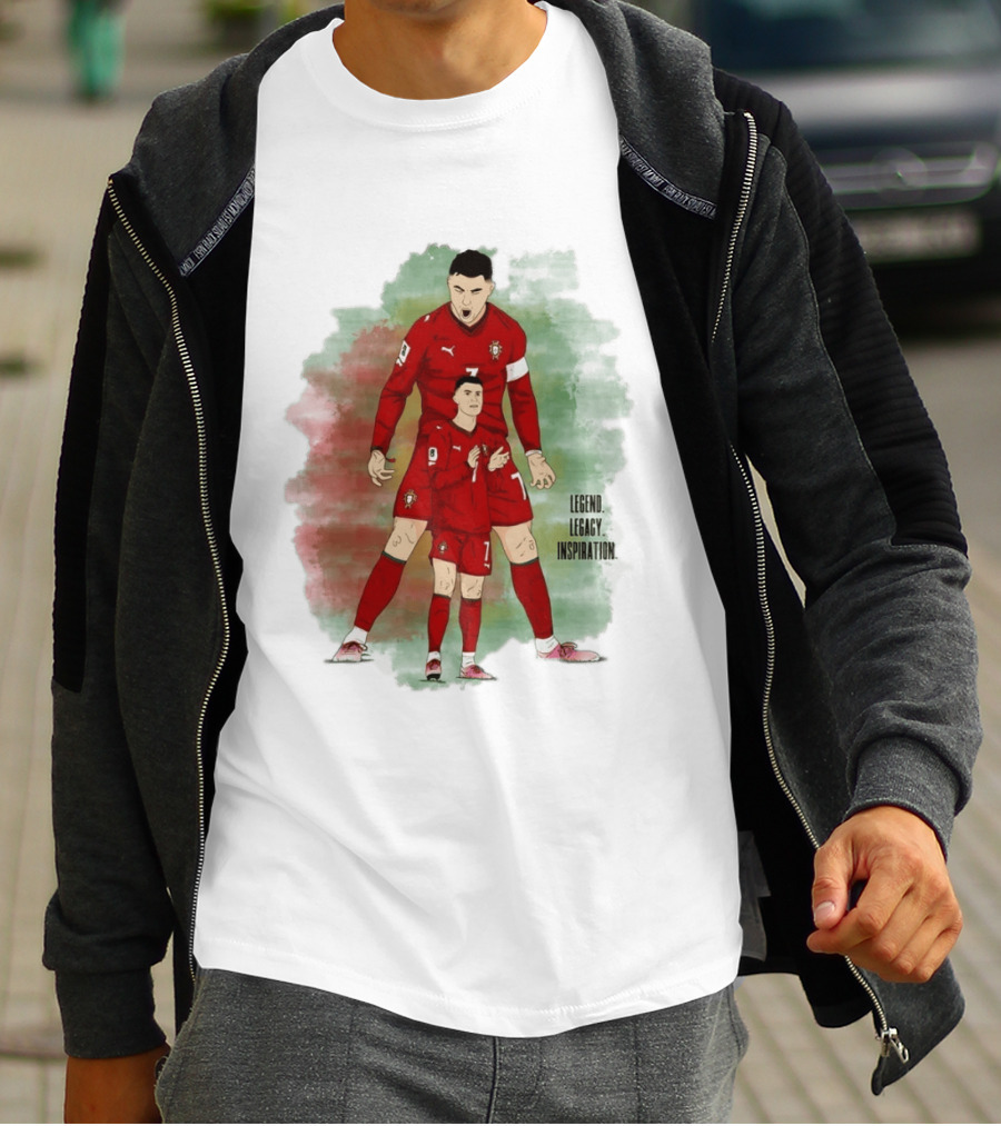 Portugal Cristiano Ronaldo 7 Legend Legacy T-Shirt