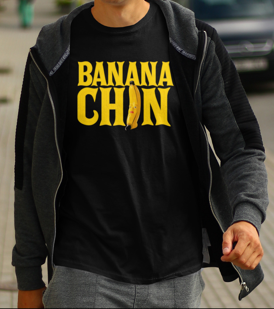 Banana Chin MMA Sandipantsmma Surreal Face T-Shirt