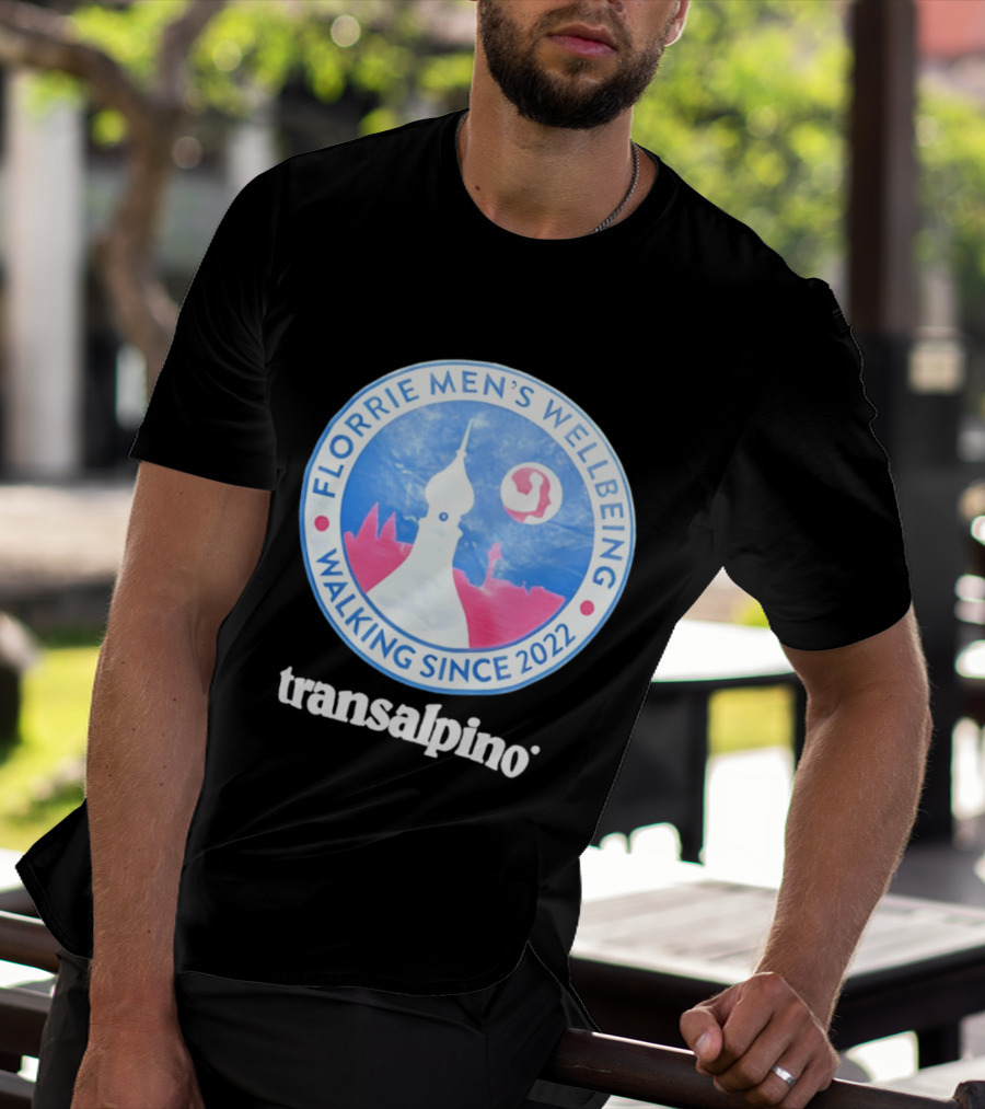 Florrie Men's Wellbeing Walking Since 2022 Transalpino T-Shirt