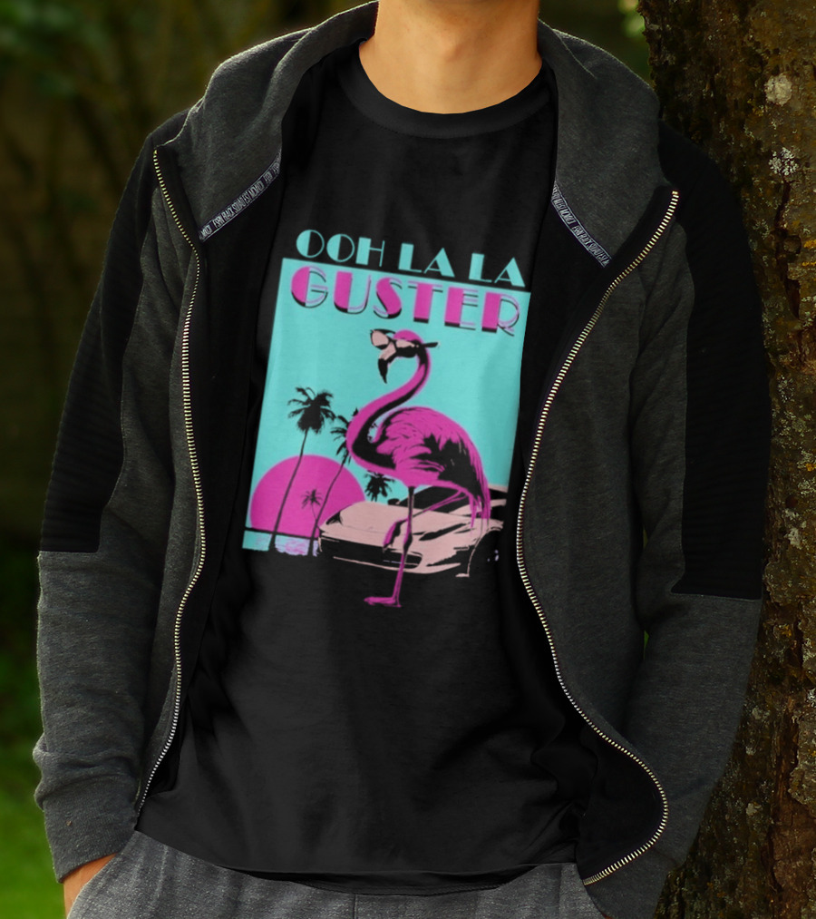 Guster Ooh La La Flamingo Sweet Ride T-Shirt