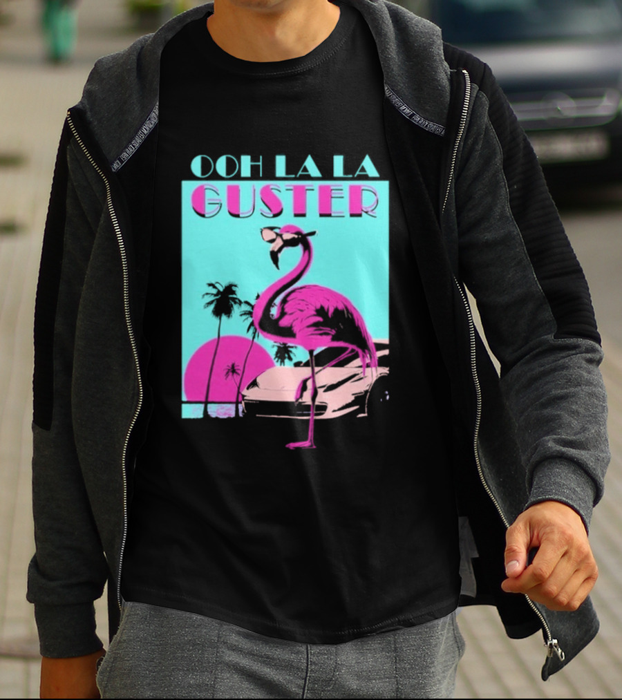 Guster Ooh La La Flamingo Sweet Ride T-Shirt