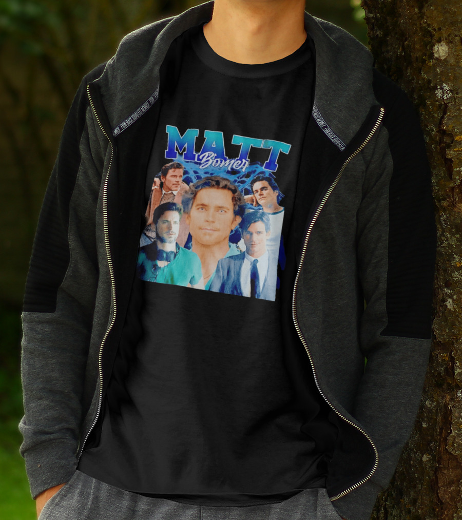 Matt Bomer Collage Actor Celebrity T-Shirt