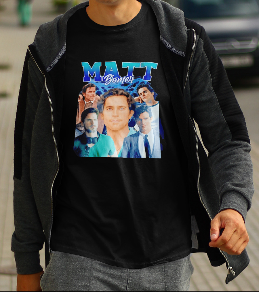 Matt Bomer Collage Actor Celebrity T-Shirt