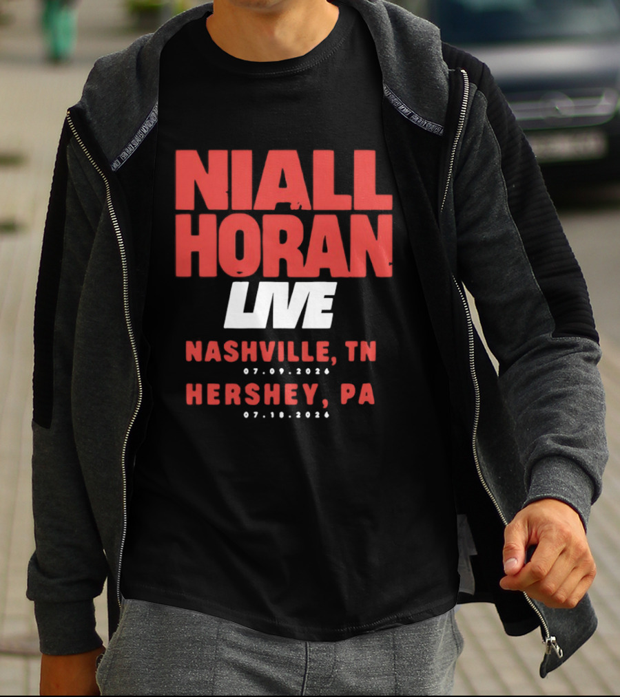 Niall Horan Live Nashville TN 07.09.2020 Hershey PA 07.10.2020 T-Shirt