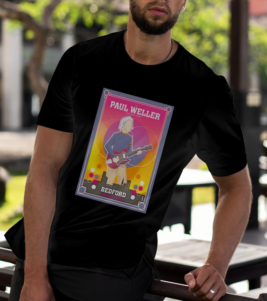 Paul Weller Live Plus Special Guests Bedford River Festival Summer Sessions 2023 T-Shirt