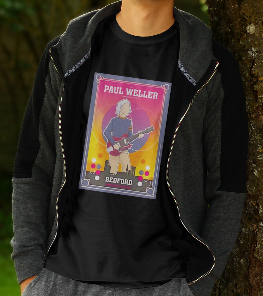 Paul Weller Live Plus Special Guests Bedford River Festival Summer Sessions 2023 T-Shirt