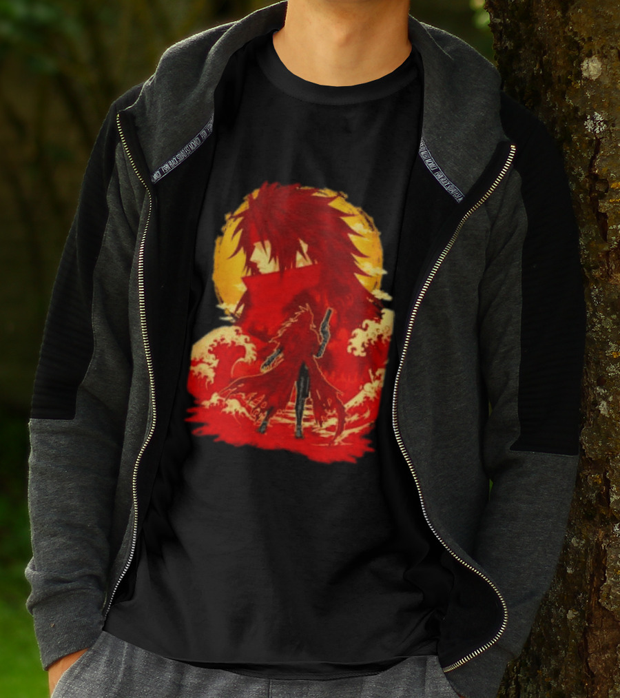 Vincent Valentine Final Fantasy VII Japanese Wave T-Shirt