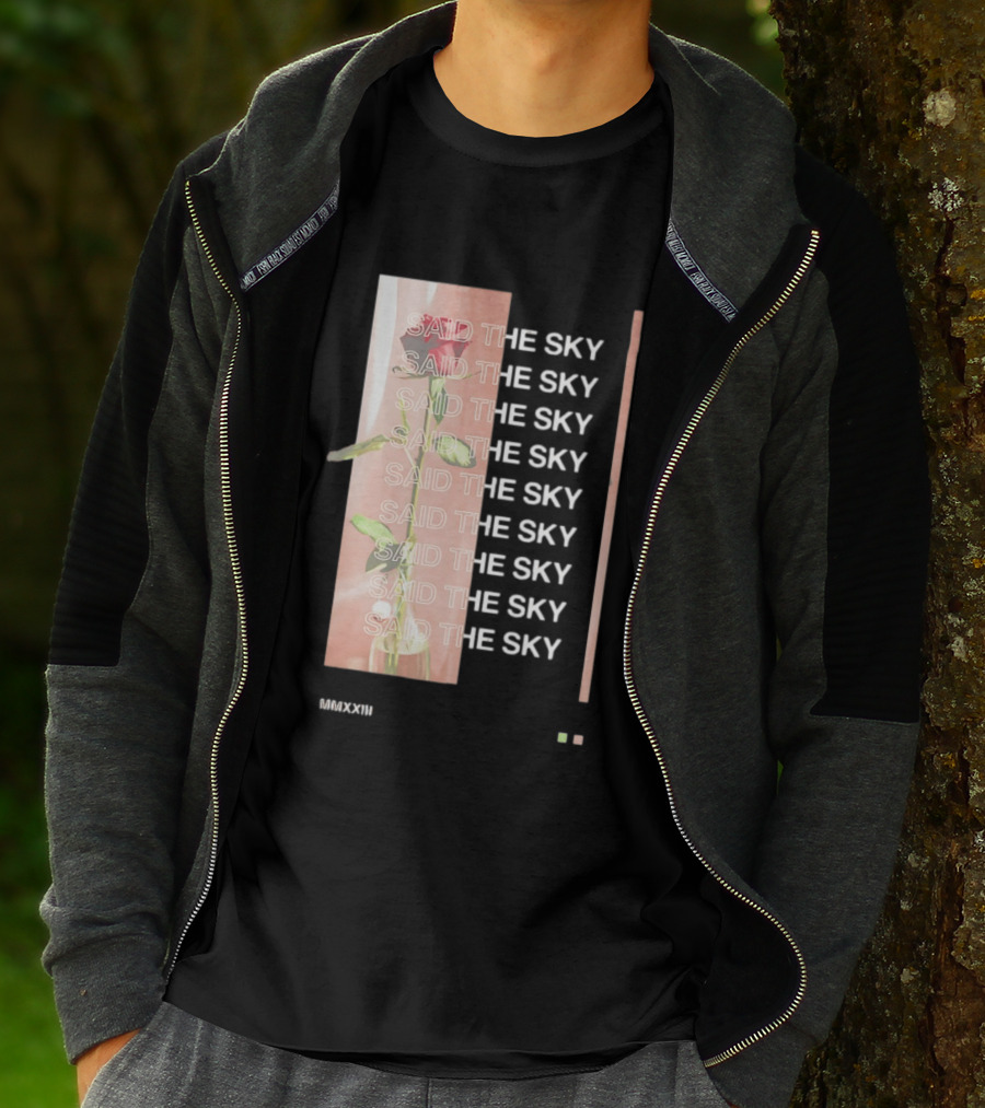 Said The Sky Rose 2023 Repeated T-Shirt