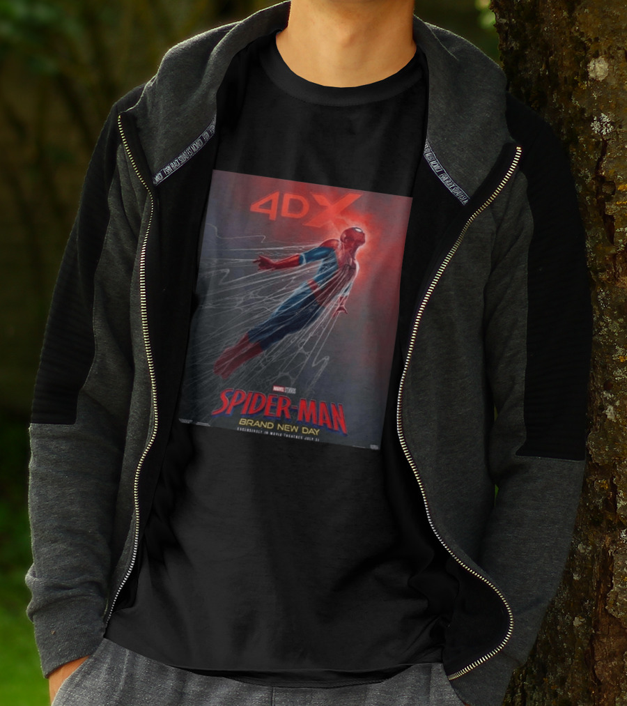 4DX Spider Man Brand New Day Movie Marvel Studios July 31 2026 T-Shirt