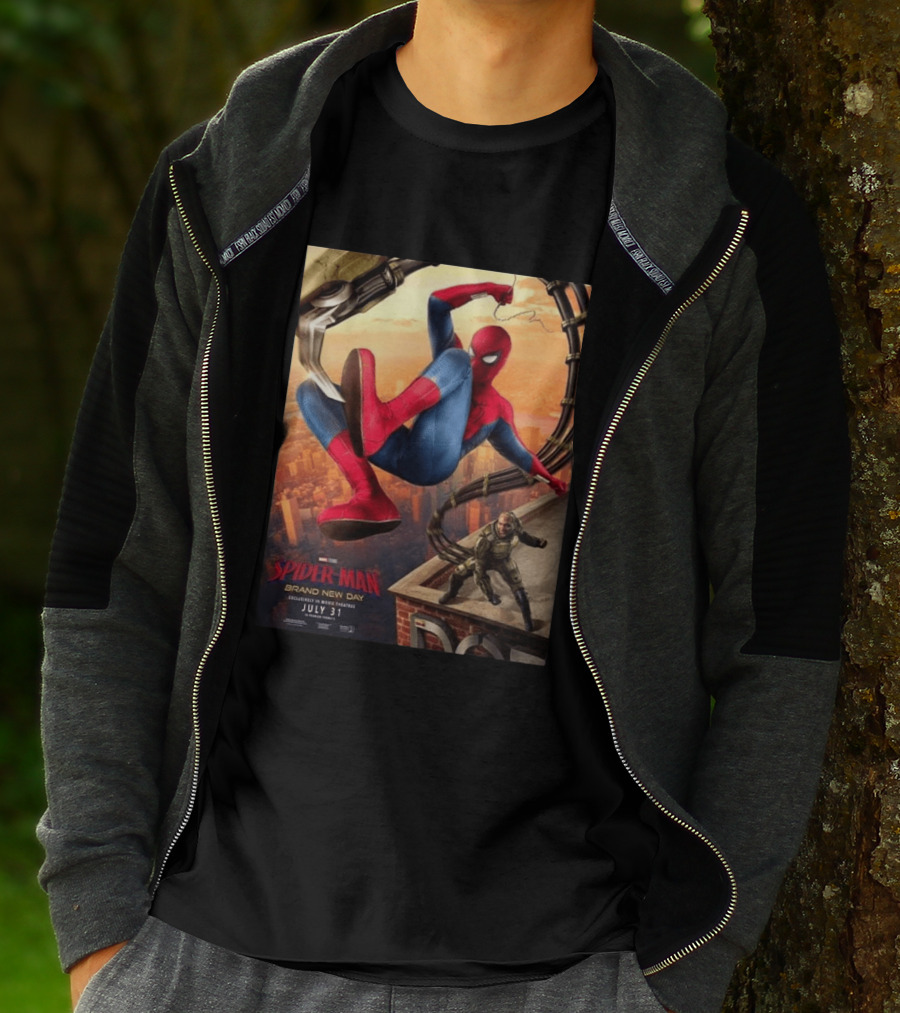 Spider Man Brand New Day Marvel Studios Movie Release July 31 2026 T-Shirt