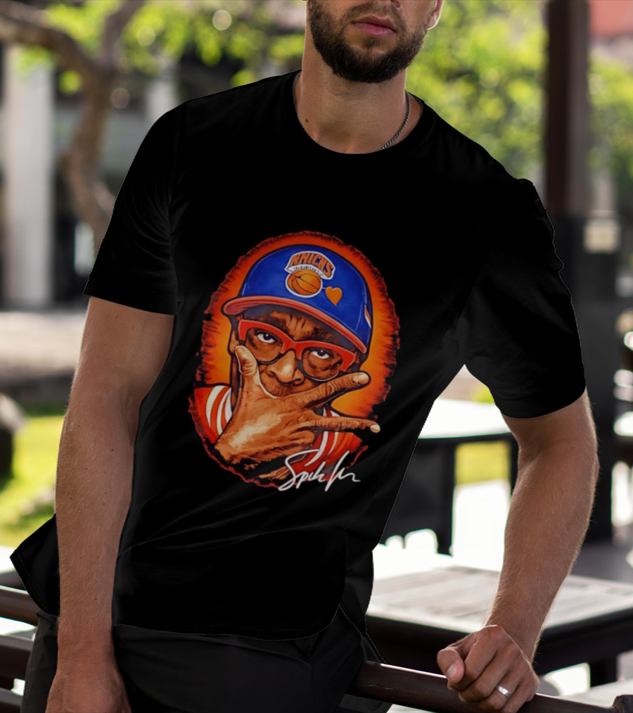 Spike Lee Knicks Basketball Fan T-Shirt