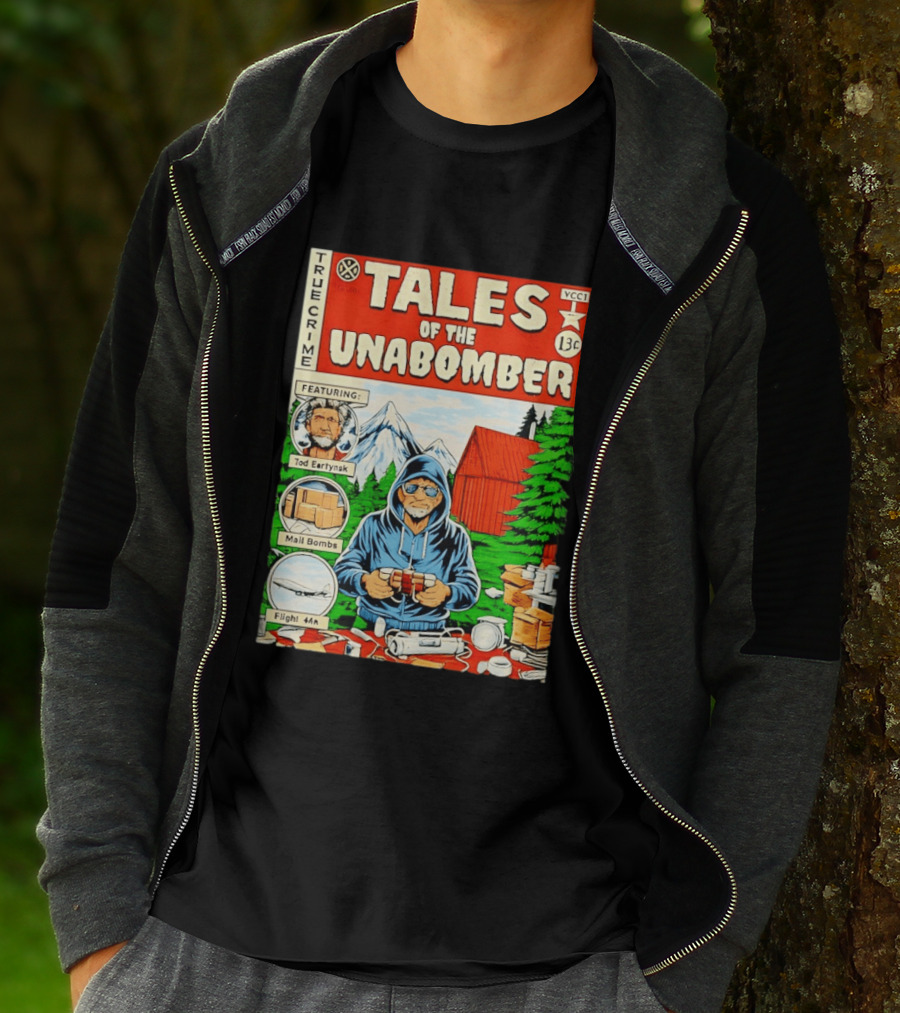 Tales Of The Unabomber True Crime Featuring Tod Eartynsk Mail Bombs Flight 44n T-Shirt