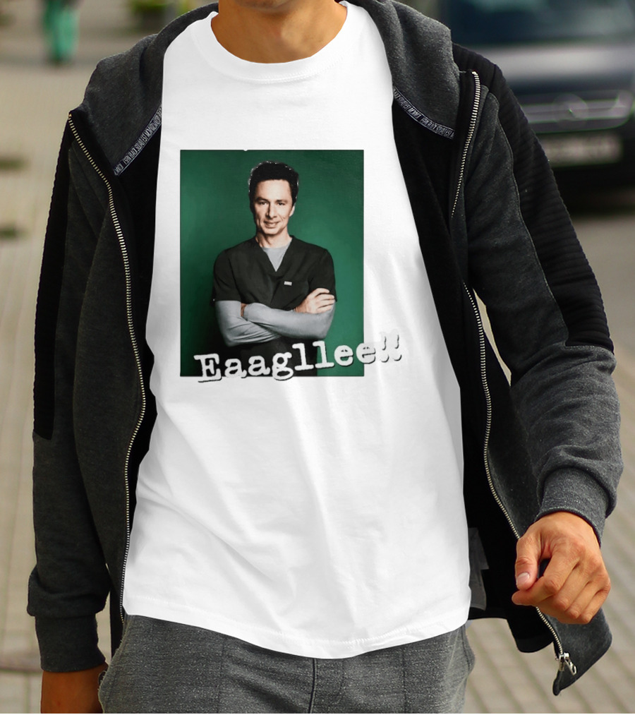 Eaagllee Scrubs Featured Actor T-Shirt