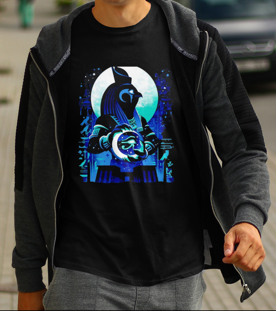 Eye Of Horus Egyptian Moon God Mythology Symbolism T-Shirt