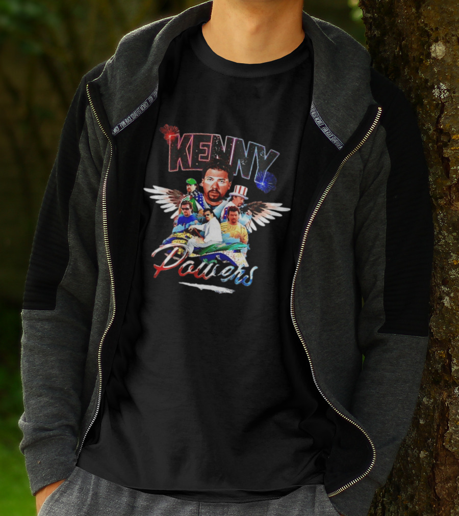Kenny Powers Danny McBride Eastbound And Down Winged Motif T-Shirt