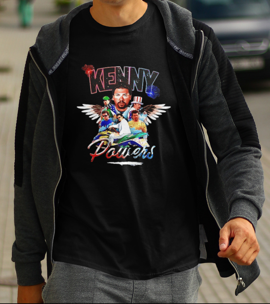 Kenny Powers Danny McBride Eastbound And Down Winged Motif T-Shirt