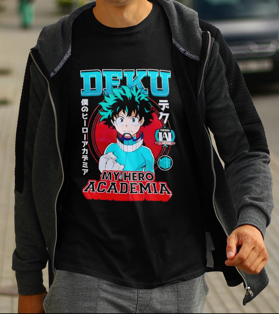 Deku Boku No Hero Academia Midoriya Izuku Japanese T-Shirt