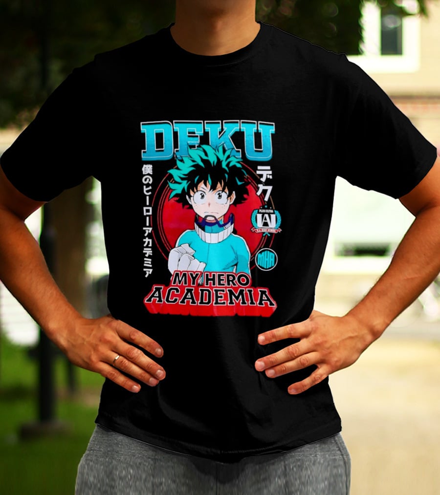 Deku Boku No Hero Academia Midoriya Izuku Japanese T-Shirt