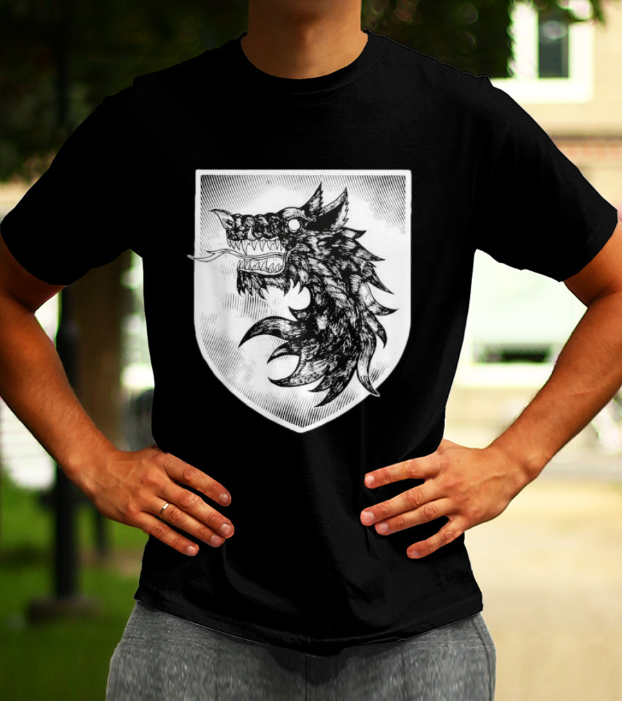 Direwolf House Stark Sigil Game Of Thrones T-Shirt