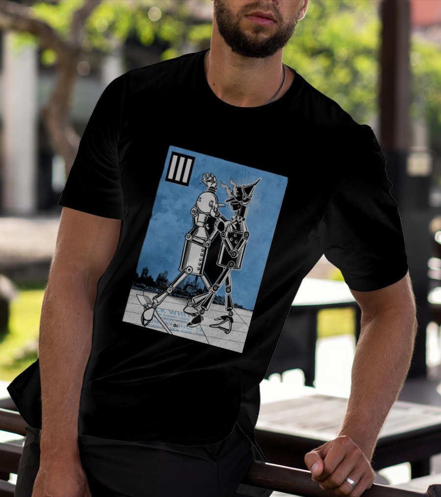 Jack White Brooklyn Paramount July 12 2026 Dancing Robots T-Shirt