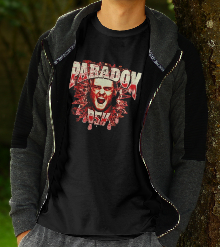 JT Paradox BSH Blood Red Bootleg Rap T-Shirt