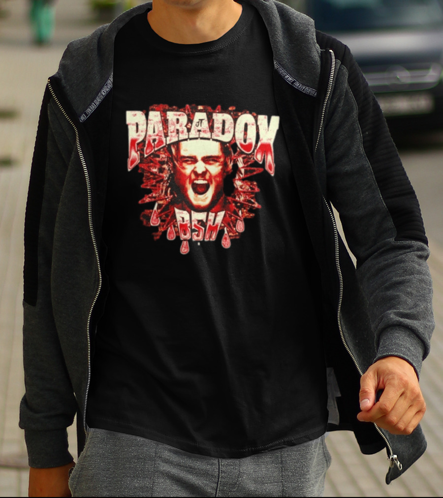 JT Paradox BSH Blood Red Bootleg Rap T-Shirt