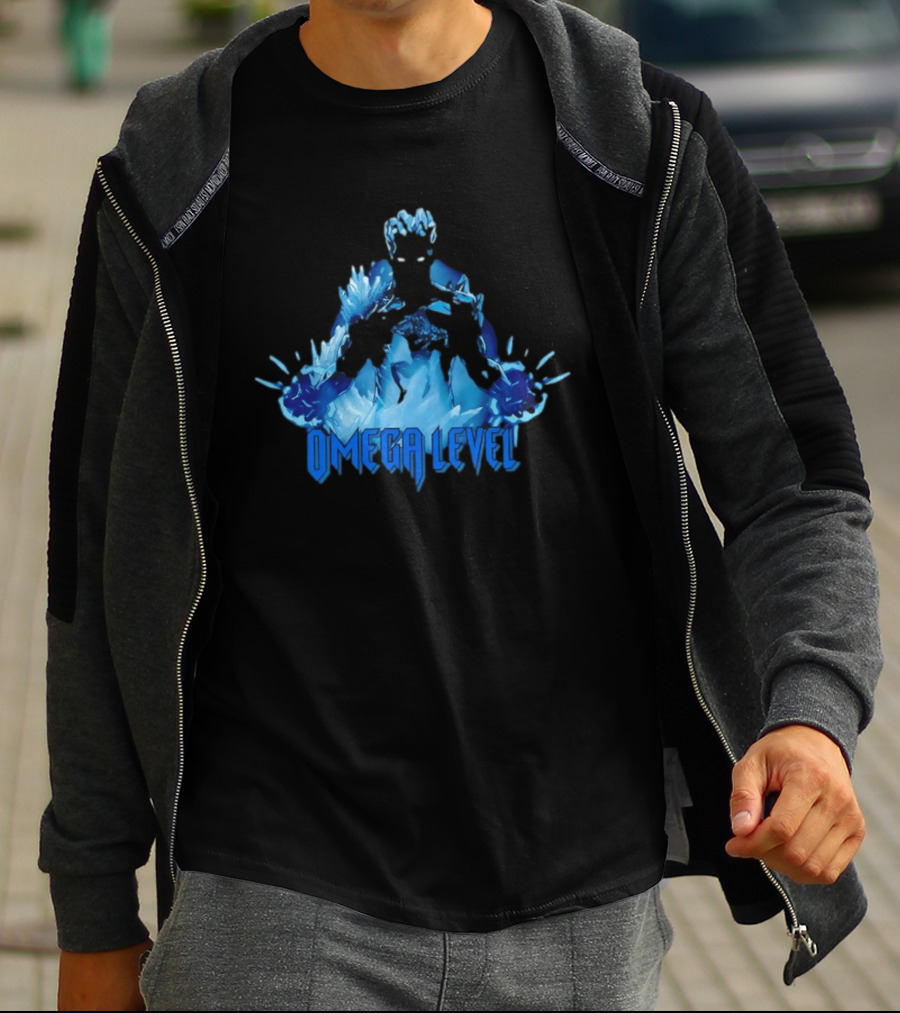 Omega Level Iceman X Men Marvel Mutant Ice Hero T-Shirt