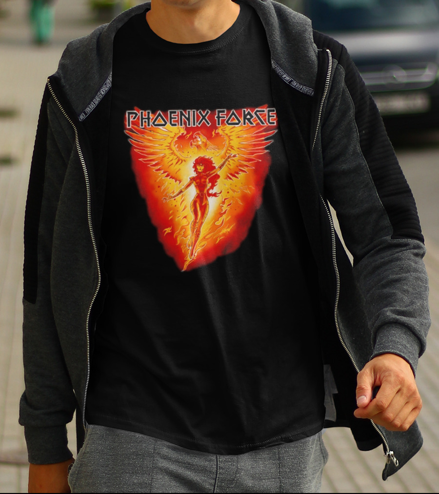 Phoenix Force X Men Jean Grey Marvel Comics T-Shirt
