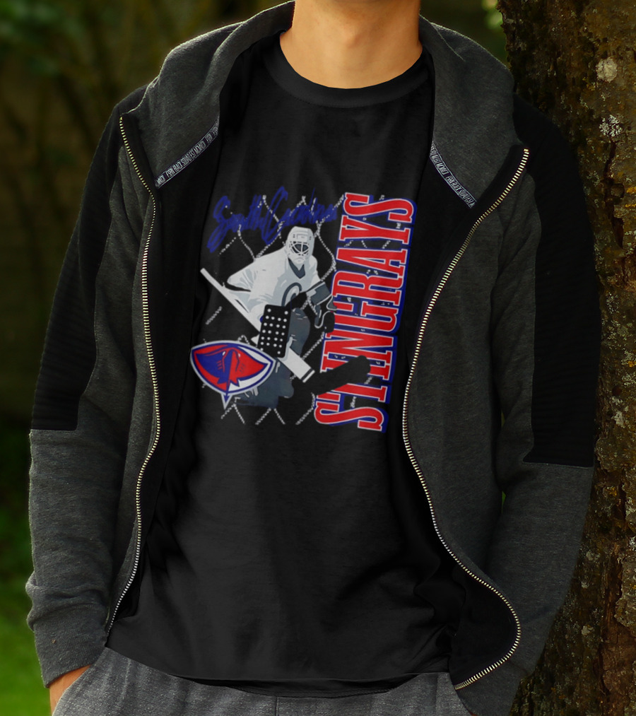South Carolina Stingrays Hockey Goalie ECHL Team T-Shirt