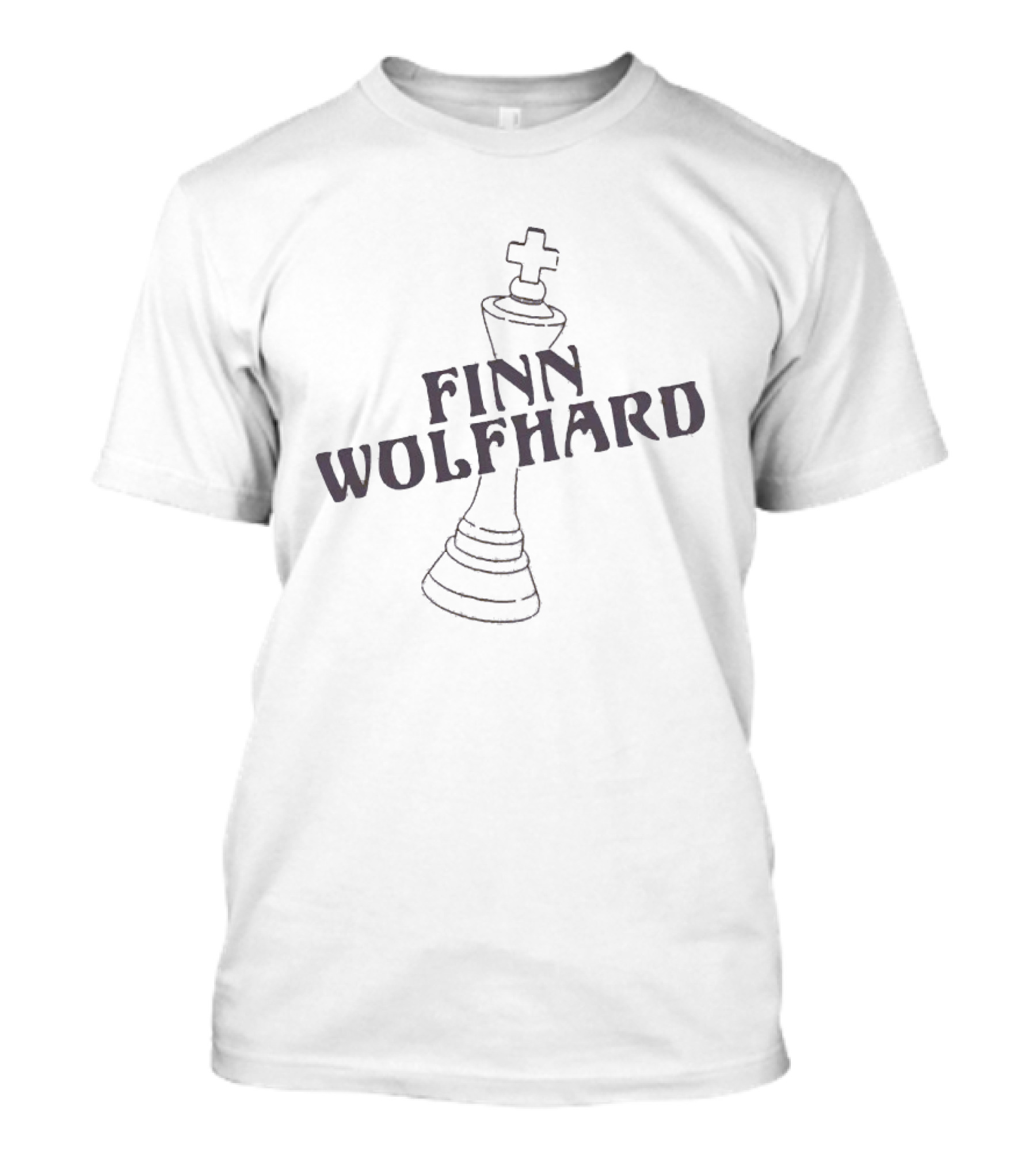 Finn Wolfhard Chess King Piece T-Shirt
