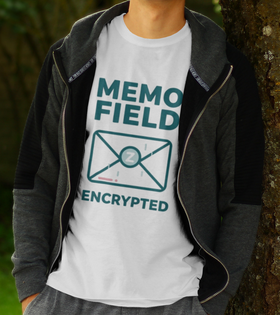 Memo Field Encrypted Z Data Security Protection T-Shirt