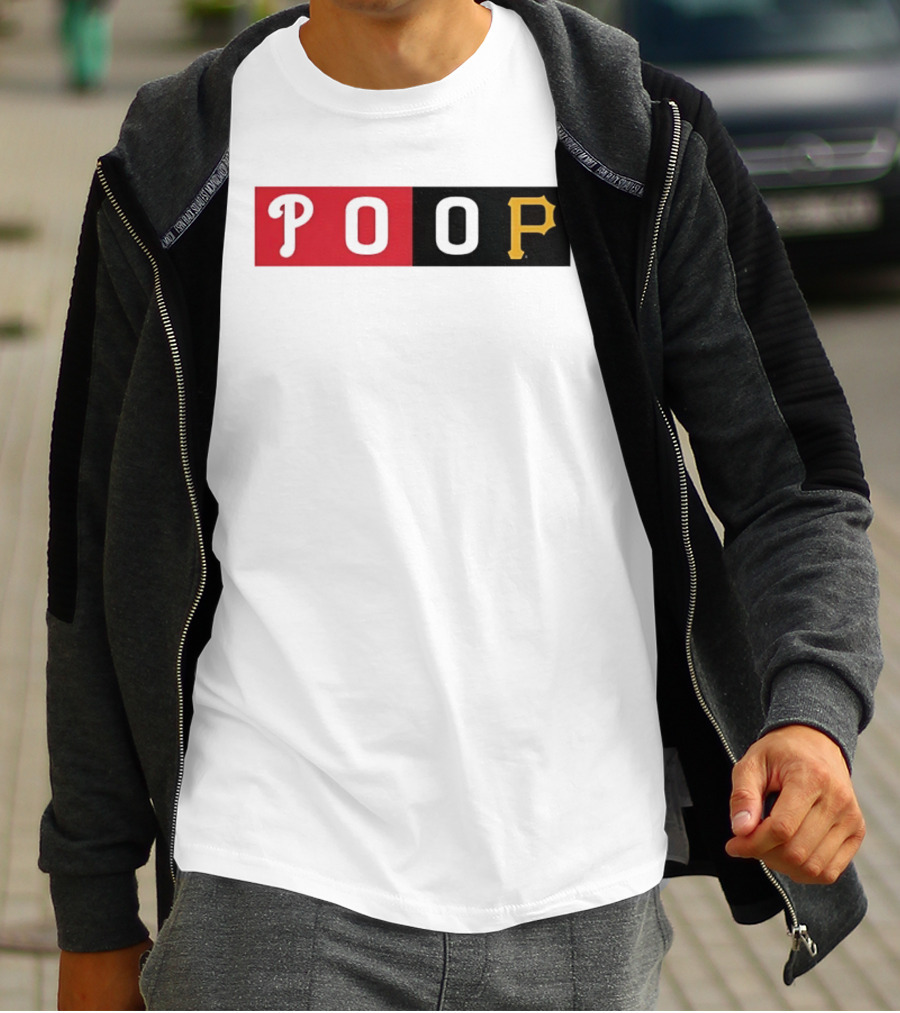 POOP Joe Roderick Pittsburgh Pirates T-Shirt